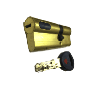 Картинка Цилиндровый механизм Mauer New Wave 4 ключ-ключ-L=77мм/31-46/,цвет латунь, 5 ключей в Петропавловске-Камчатском Цилиндровый механизм Mauer New Wave 4 ключ-ключ-L=77мм/31-46/,цвет латунь, 5 ключей в Петропавловске-Камчатском